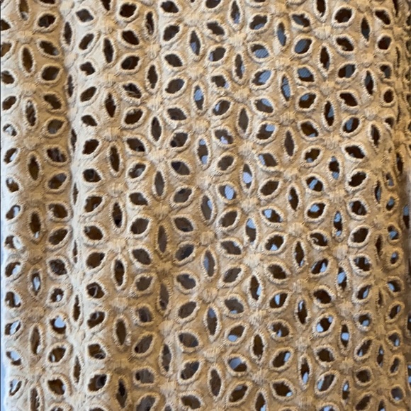 Floral Eyelet Cut Button-Up Shirt - Picture 2 of 6